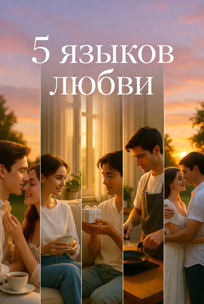 5 языков любви Чапмена - как понять свой и язык партнёра